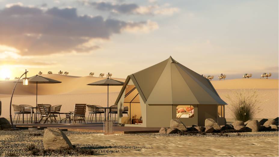 五峰露营酒店帐篷厂家